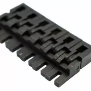 Floyd Rose FR1BSSSB 1000 Series Bridge Saddles, Set of 6, Satin Black