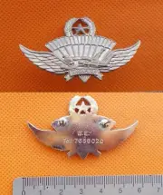Obsolete Singapore Master Free Fall Instructor Paratrooper Para Jump Wing Badge