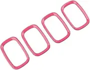 ATATNK Car Air Outlet Shell Compatible for BMW Mini F60 Countryman 4pcs Front Air Conditioner Decorative Frame ABS Plastic Sticker Car Styling(Pink1)