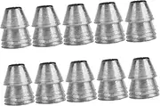 10Pcs Iron Handle Wedge Durable Reinforcing Wedges for Hammer Repair Essential Tool Accessories for Woodworkers and Builders for Fixing Handles and Enhancing Performance