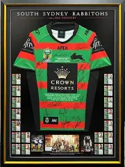 SOUTH SYDNEY RABBITOHS NRL RUGBY team PLAYER poster,CHAMPIONS, BARGAIN