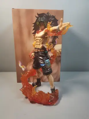 惠美玩品 海賊王 GK 公仔 2311 艾斯 頂上決戰 火焰指尖 艾斯 場景模型