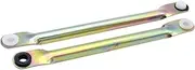 2X Wiper Motor Linkage Push Rods Car Accessories Easy to Install Premium High Performance Directly Replace for Kangoo