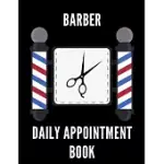 BARBER: DAILY APPOINTMENT BOOK