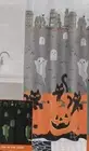 NEW Celebrate Halloween Together Waterproof Mildew Resistant PEVA Shower Curtain