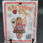 New Vintage 1994 Wire Whimsy Needlepoint Holiday Christmas Christmas Angel