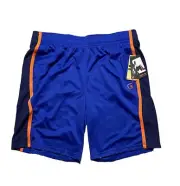 Vintage AND1 Mens Large Blue + Orange Basketball Shorts Casual Polyester XXL