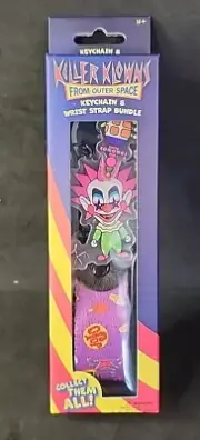 Killer Klowns From Outer Space SPIKEY Keychain & Wrist Strap NEW