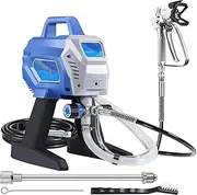 Electric Paint Sprayer Airless Paint Sprayer Paint Sprayer for Home Interior 3000psi Airless Sprayer Low Overspray Adjustable Pressure Home Paint Sprayer