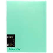 ColourHide Fixed Display Book 40 Sheets Biscay Green