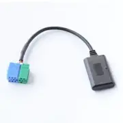 1*Adapter AUX Cable For Becker Stere 8 PIN 6 PIN Port Assembly