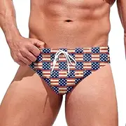 [Generic] Swim Trunks Men Long Big and Tall Mens Summer Breathable Printed Swim Trunks Pants Swimwear Shorts Slim Wear Swimsuit Briefs Under Board Shorts Wear Mens