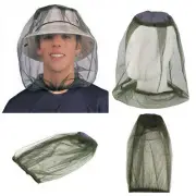 Mosquito Net Protector Face Midge Hat Mesh Insect Travel Bug Head Camping 0HK