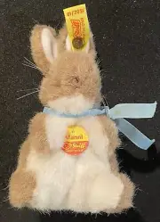 Steiff Manni Rabbit 1502/10 5” All Tags Included Vintage