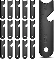 3 in 1 Black Ferro Rod Scraper 15PCS Ferro rods Magnesium Rods Striker Multifunctional Flint Scraper for Survival, Emergency, Camping