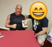 Funko Pop WWE Kurt Angle #55 HOF Signed Autographed HARD STACK PROTECTOR