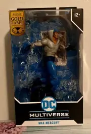 GOLD LABEL McFarlane Toys DC Multiverse Max Mercury Walmart Exclusive NIB