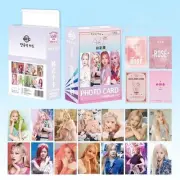 Lomo Card KPOP Girl Group ROSE Single Solo Album Photocard Double-Sided Lomo Car
