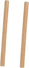 KICHOUSE Heavy Duty Paperboard Tubes 2pcs Poster Holder Tube Drawing Roll Storage 3cm Inner Diameter 2mm Thick Brown