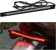 Kewucn Universal 8'' Flexible Waterproof LED Light Strip with Tail Brake Stop Turn Signal Lights All-in-One, Light Accessories Fits for Motorcycle, Bike, ATV, RV, SUV Off Road