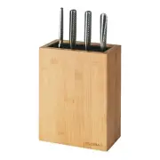 5pc Global Nagoya Stainless Steel Chef Knife Block Precision Cutting Tool Set