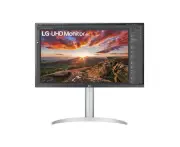 LG 27' IPS 5ms 4K UHD HDR400 FreeSync, Borderless Monitor w/ArcLine HAS - HDMI,DP, USB Type-C, Speaker, VESA 100, Height Adjust, Business Monitor