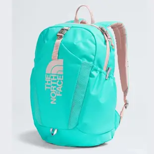 【The North Face】童 MINI RECON 抗撕裂多功能耐磨減震後背包19.5L.上學書包_52VX-YI7 泉水青