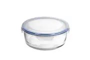 Glasslock Round Tempered Glass Food Container 2000ml
