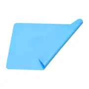2pcs Silicone Baking Mat Heat Resistant Table Mats for Kitchen Countertop, Blue
