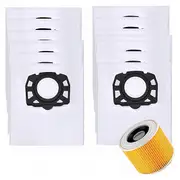Vacuum Cleaner Bags Filter for KFI 357,WD2 Plus,WD3, 1-3, Vacuum Cleaner Replacement Parts 2.863-31 Photo Color