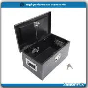 20 Inch Tool Box Silver Aluminum with Lock for Car Pickup Trunk Storage