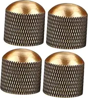 WESIEVYA 4pcs Guitar Knob Volume Control Knob Accessory Guitar Accessory Volume Knob Bass Knob Practical Instrument Accessories Knob for Guitar Instrument Knob Guitar Volume Control Knob