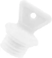 Hot Water Bottle Lid Bag Hose Drain Plug Washer Clog Mats Filter Clear Basin Hot Water Bottles Plugs Suction Pop Cleaner Drainer Hot Water Bottle Bung Hook Catch Dispenser Pp White
