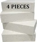 Insulating Fire Brick for Ovens, Kilns, Fireplaces, Forges - 4 Piece Full Brick
