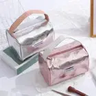 Solid Color Sequins Makeup Bag Glitter Toiletry Organizer Travel