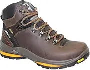 [Grisport] Mens Saracen Waxy Leather Walking Boots (UK Size: 10 UK) (Brown/Black)