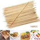 Bamboo Kabob Skewers Disposable String Skewers New Bamboo Skewers
