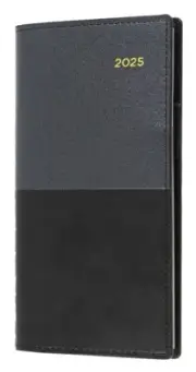 DIARY 2025 COLLINS VANESSA B6/7 176X88MM 375.V99 WTV LSCAPE BLACK