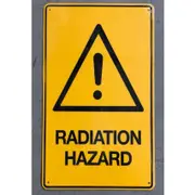 Radiation Hazard Sign 300 x 450 mm