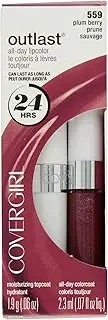 [COVERGIRL] Outlast All Day Two Step Lipcolor, Plum Berry 559, 0.13 Ounce