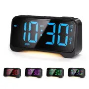 Super Loud Alarm Clock for Bedrooms, Digital Clock Large Display with Night L...