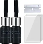 Car Glass Chip Repair Kit - Nano Resin Crack Repairs, Light Glass Fixed Kit | Automotive Windshield Repair, Crack Windshield Tool