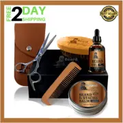 Beard Kit - Beard Oil/Balm - Beard Growth - Beard Brush - Beard Comb