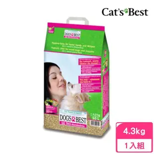 【CAT’S BEST 凱優】犬專用凝結木屑砂 10L/4.3kg(木屑砂)