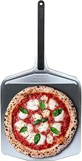 Ooni 12" Pizza Peel – Long Handle Super Smooth Aluminium Pizza Paddle – Lightweight Pizza Turning Peel – Ooni Outdoor Pizza Oven Accessories