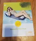Sun Squad Inflatable Hammock Pool Float - Navy & White - 41" x 27" x 5" -Over 3'