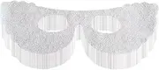 Zialofi 100Pcs Non Woven Eyes Care DIY Eyes Mask Paper, Accessories, Lightweight Disposable Beauty Tools Eye Beauty Sheets, with Hole Silk, 18.5cmx6cm