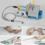 220V Jewelry Rock Polishing Buffer Bench Lathe Polisher Machine Accessories Set
