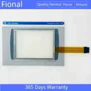 Touch Screen Panel Glass Digitizer PanelView Plus 700 2711P-RDT7C + Overlay Film