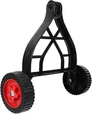 Kisangel Lawn Mower Wheel Support Height Adjustable Wheel for Grass Trimmers Brush Cutter